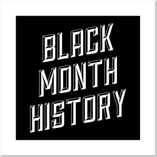 BLACK MONTH HISTORY Posters and Art